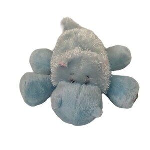 Ganz‎ Lil'Kinz Hippo Plush Stuffed Animal Toy Blue